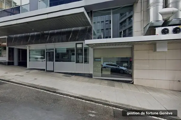 Immeuble des bureaux de Alatus Capital, rue Vallin 2 à Genève