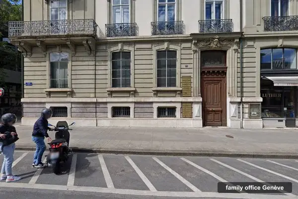 Immeuble des bureaux de Alkimia, rue du Général-Dufour 22 à Genève