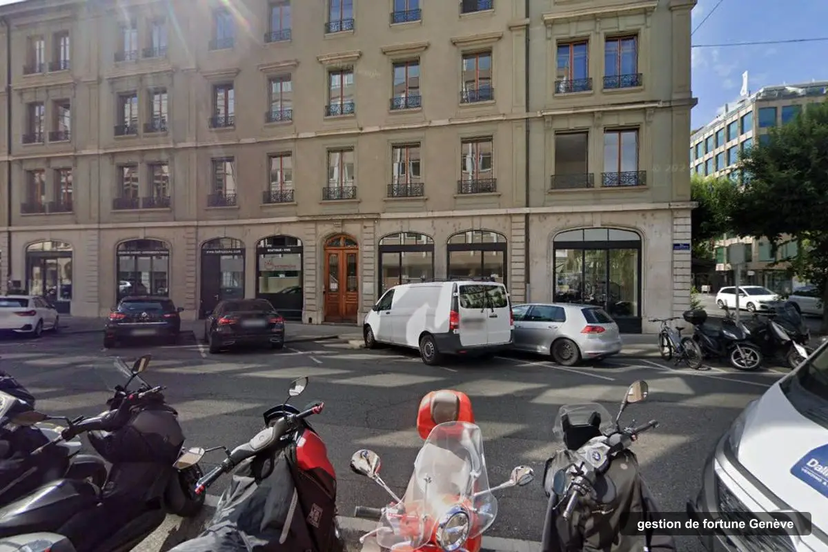 Building of Almada Capital's offices, Rue Jean-Petitot 2, Genève