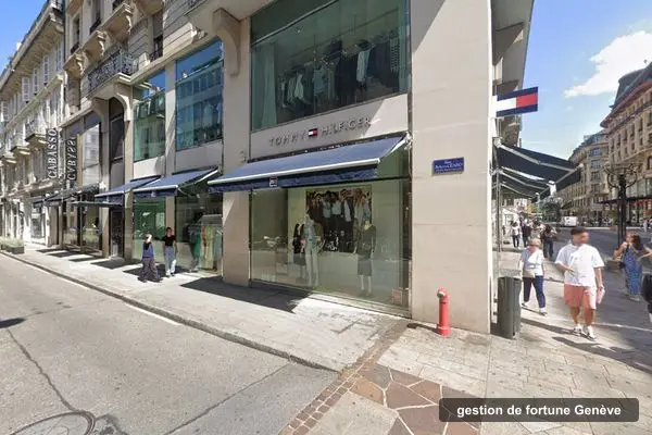 Immeuble des bureaux de AlphaMatrix Finance, Rue de la Croix-d'Or 17 A à Genève