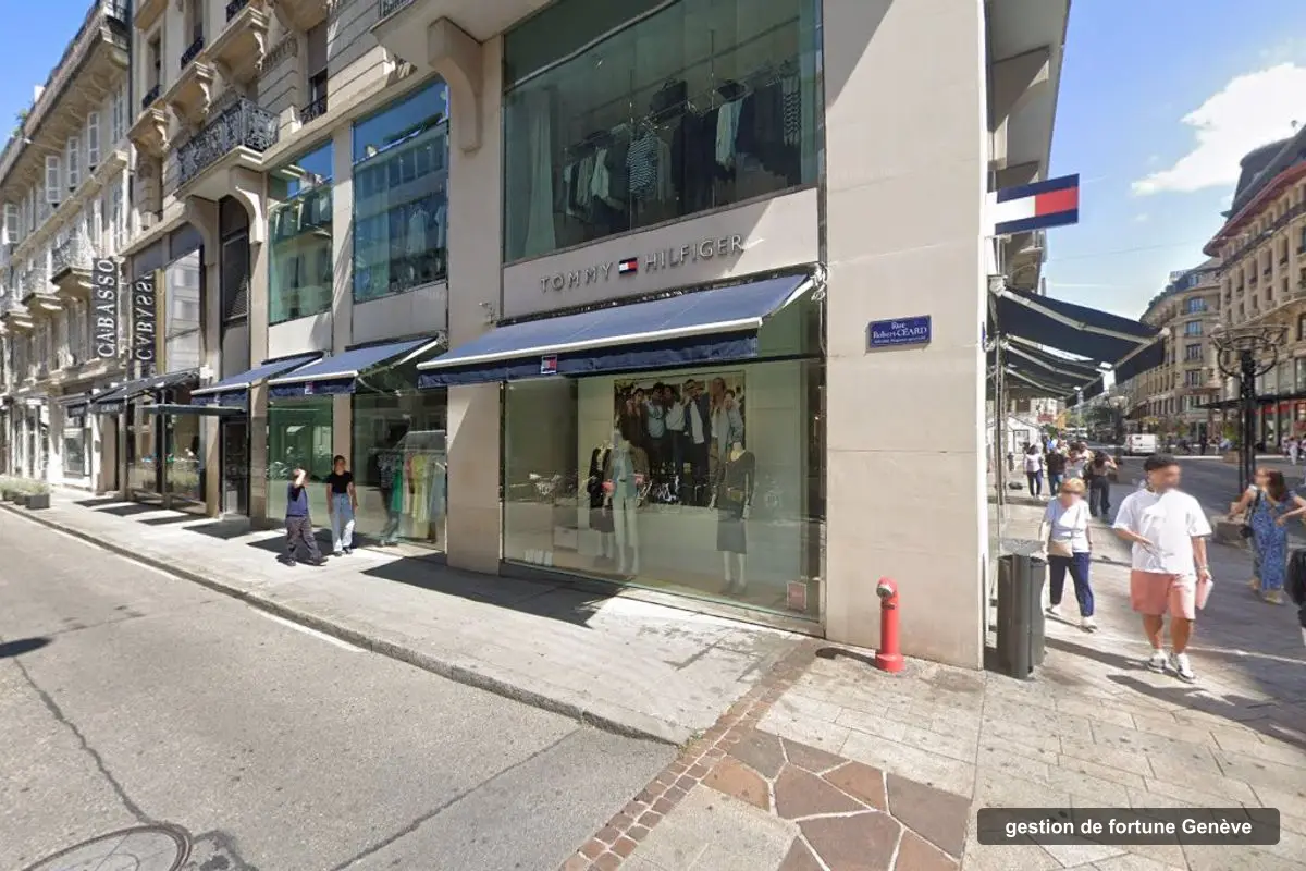 Immeuble des bureaux de AlphaMatrix Finance, Rue de la Croix-d'Or 17 A à Genève