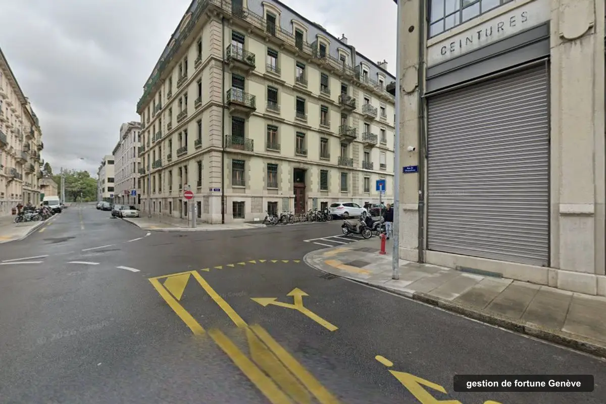 Building of Aquila Invest Geneva's offices, rue de la Synagogue 41, Genève