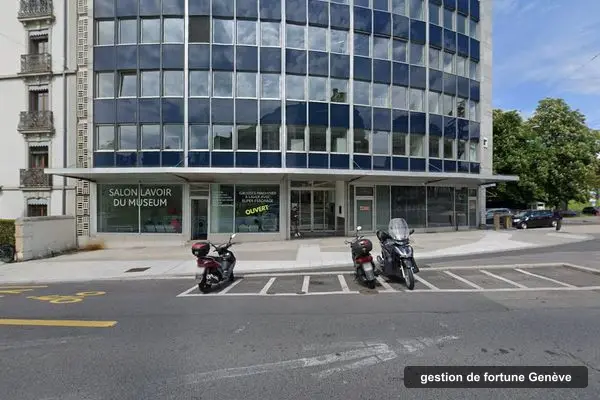 Immeuble des bureaux de Arcus Finance, Rue Ferdinand-HODLER 23 à Genève