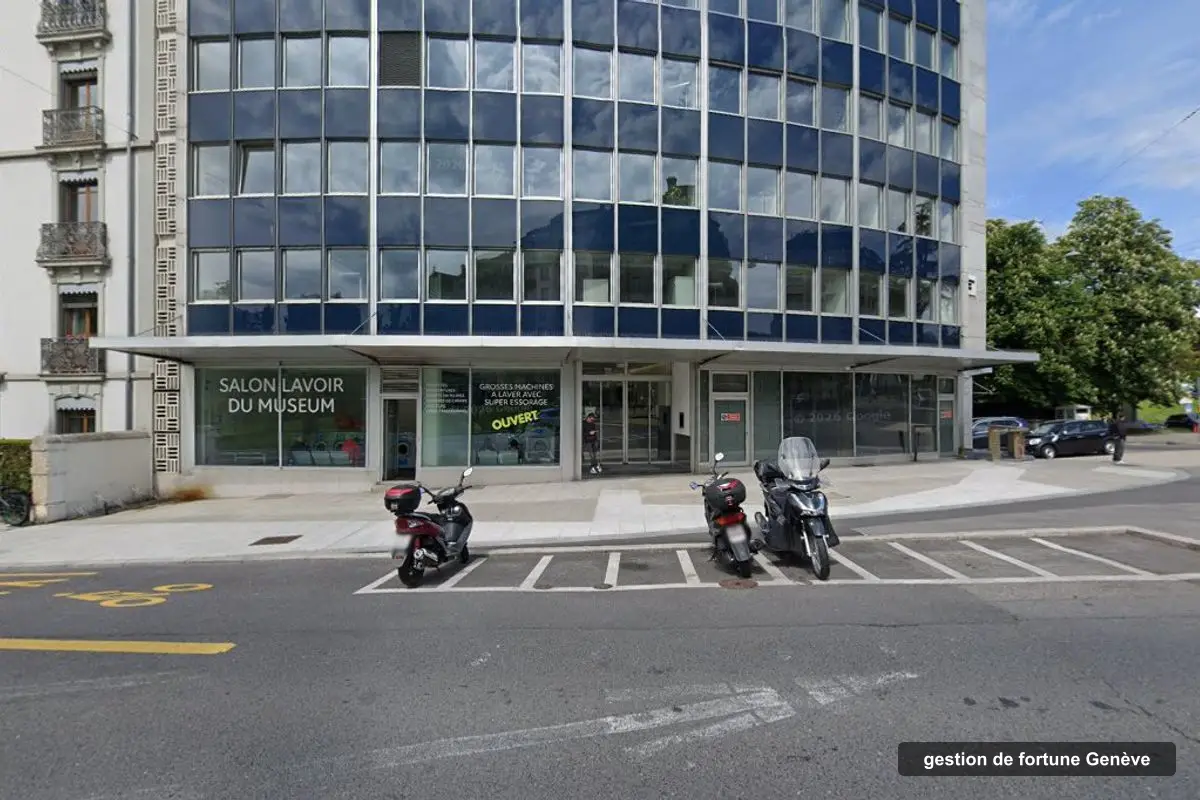 Immeuble des bureaux de Arcus Finance, Rue Ferdinand-HODLER 23 à Genève