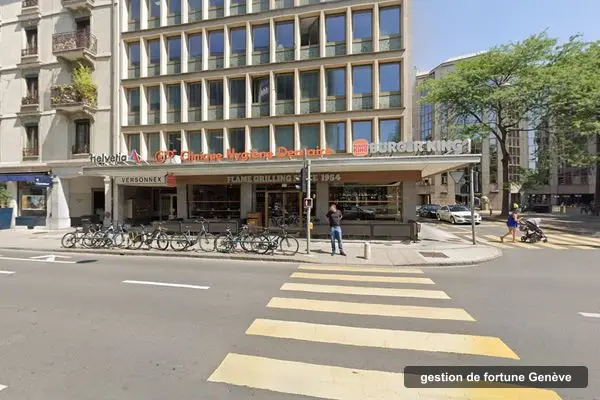 Immeuble des bureaux de Asset Street, Rue François-Versonnex 7 à Genève