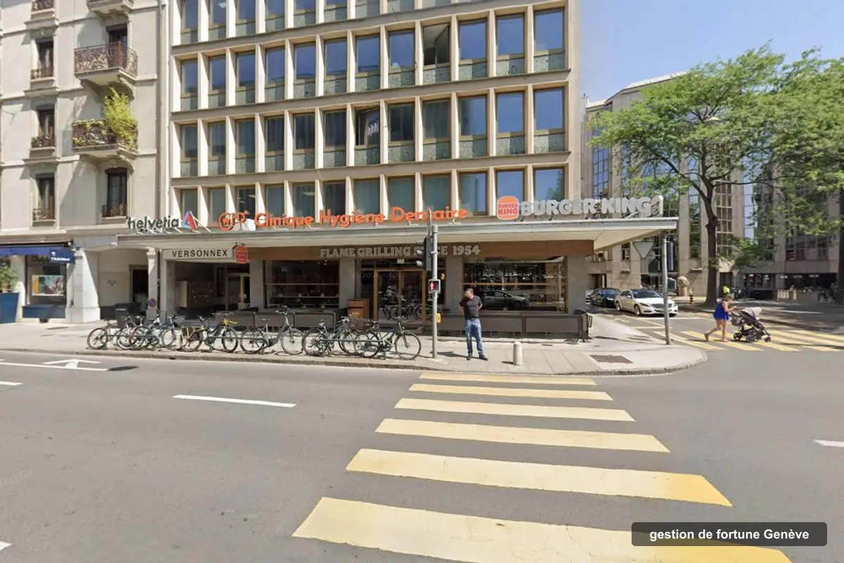 Immeuble des bureaux de Asset Street, Rue François-Versonnex 7 à Genève