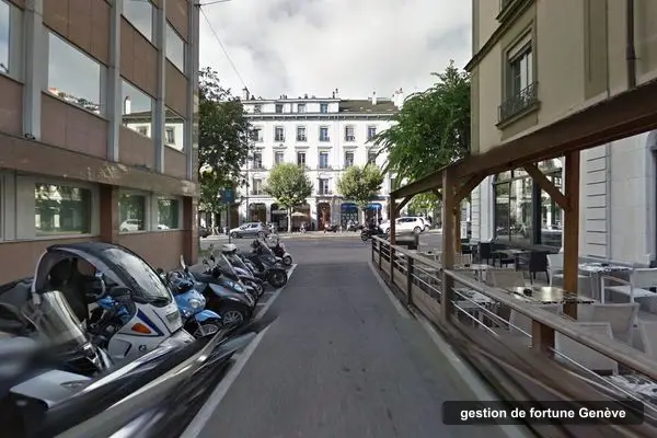 Immeuble des bureaux de Authentic Capital, Boulevard Georges-Favon 8 à Genève