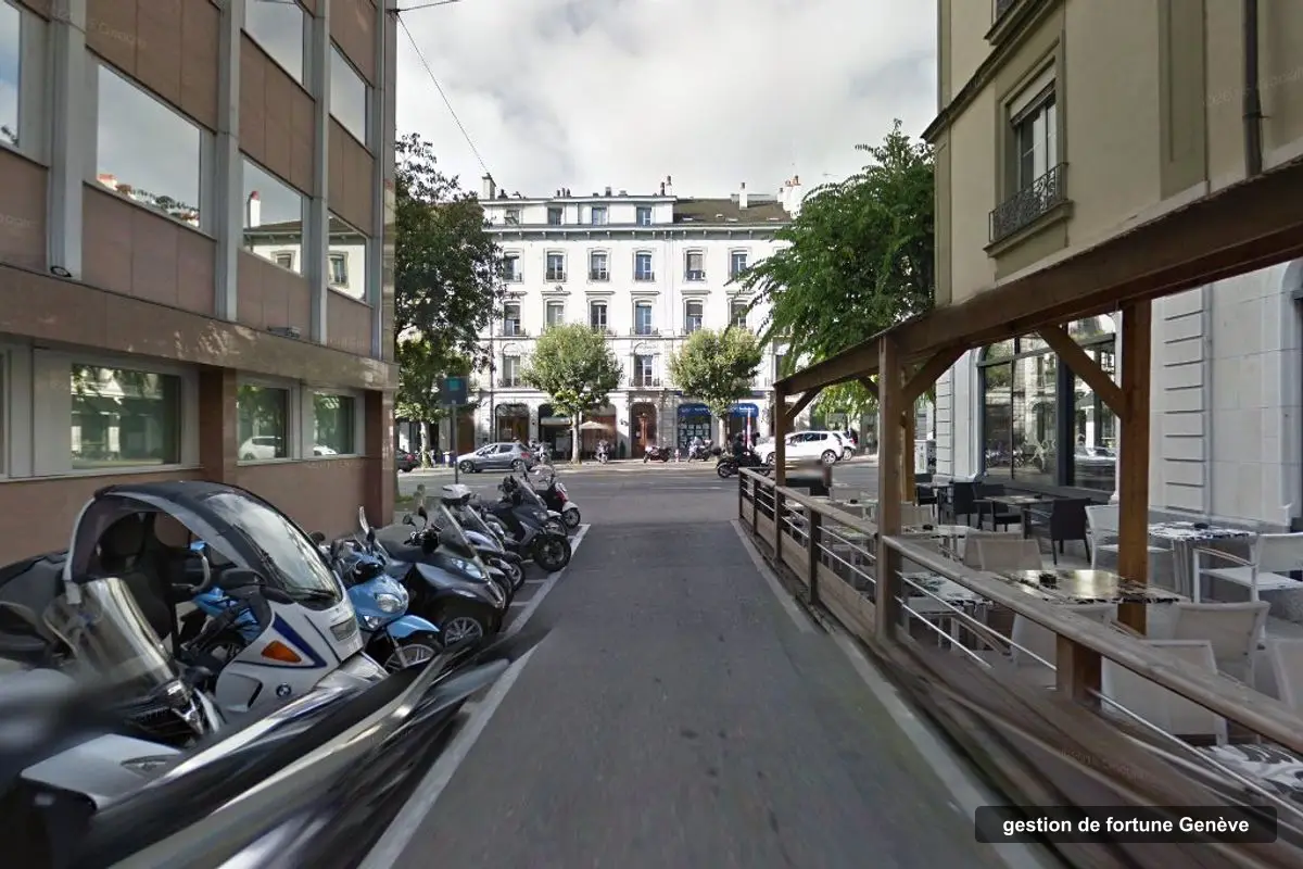 Immeuble des bureaux de Authentic Capital, Boulevard Georges-Favon 8 à Genève