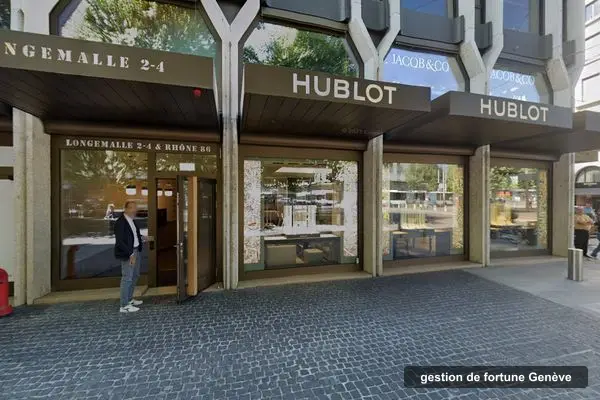 Immeuble des bureaux de Azura Suisse, Place de Longemalle 2 à Genève