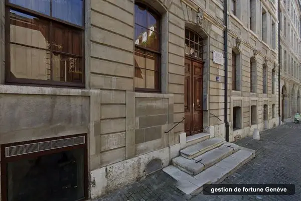 Immeuble des bureaux de B Capital, rue Jean-Calvin 14 à Genève