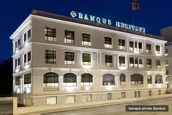 Banque Heritage, banque privée à Genève