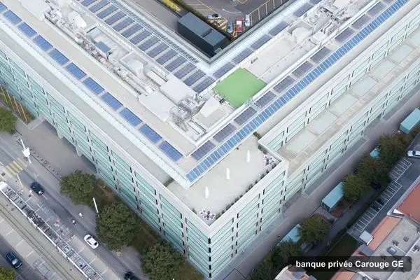 Banque Pictet & Cie, banque privée à Carouge GE