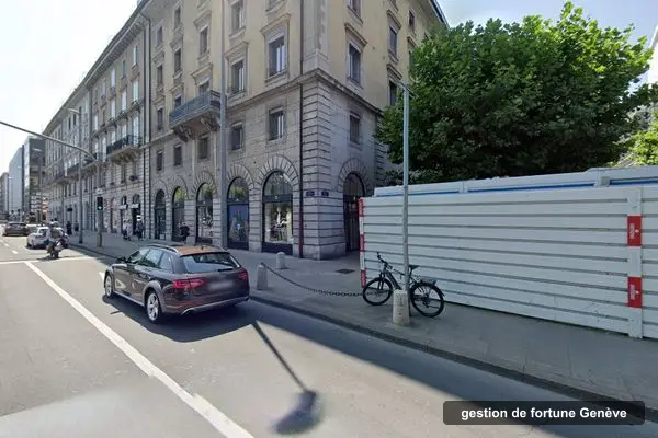 Immeuble des bureaux de BERAUK Capital, place des Florentins 1 à Genève