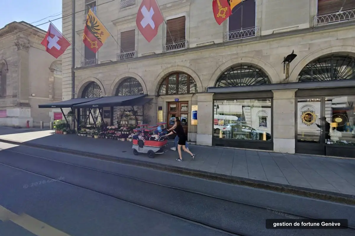 Building of Berger, van Berchem & Cie's offices, Rue de la Corraterie 26, Genève