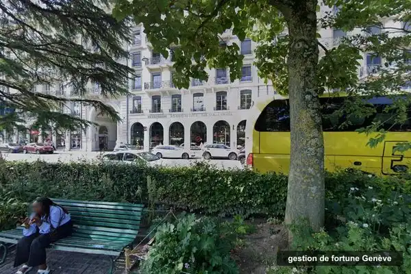 Immeuble des bureaux de Boccard & Cie Finance, Rue des Alpes 7 à Genève