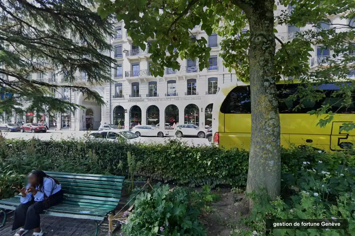 Immeuble des bureaux de Boccard & Cie Finance, Rue des Alpes 7 à Genève