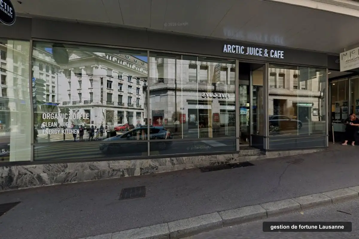 Building of Bovay & Partenaires's offices, Rue du Grand-Chêne 1, Lausanne