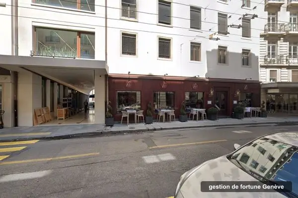 Immeuble des bureaux de Brevan Howard Investment Products Limited, Saint-Hélier (Jersey), Rue du Rhône 7 à Genève