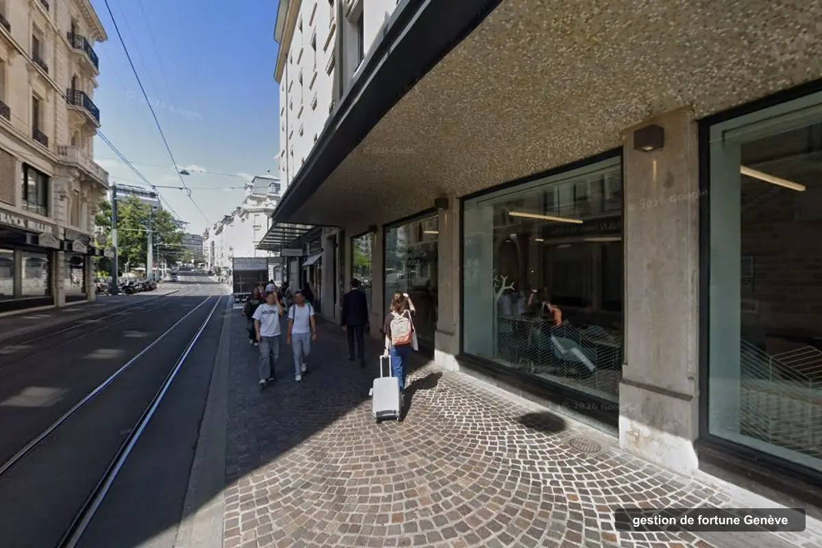 Building of bridport & cie's offices, Place de Saint-Gervais 1, Genève