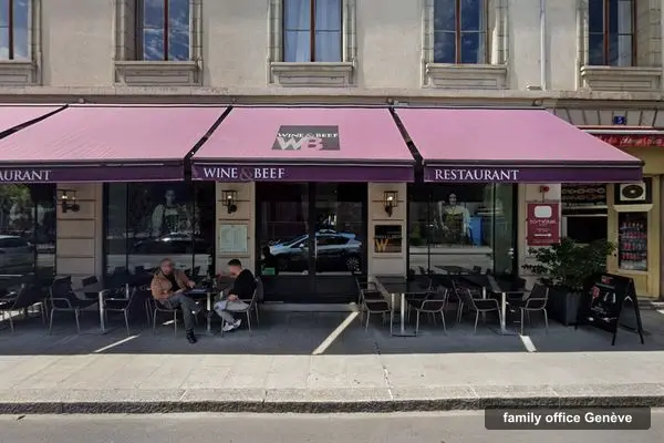 Immeuble des bureaux de Bruellan, Rue Pécolat 1 à Genève