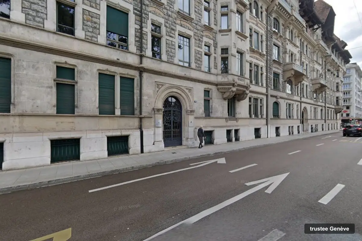 Building of Butterfield Trust (Switzerland)'s offices, boulevard des Tranchées 16, Genève