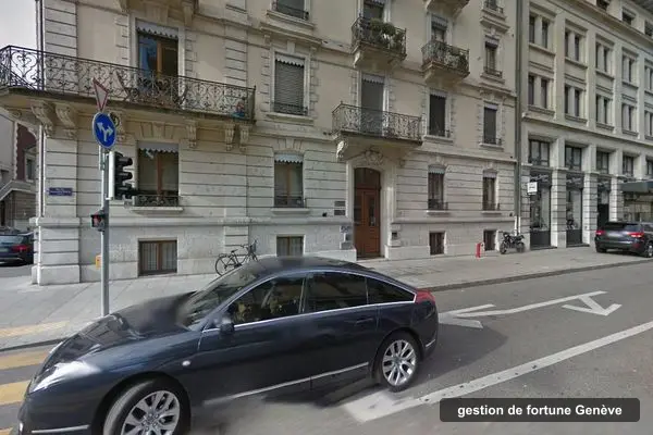 Immeuble des bureaux de Capital Strategy, Rue du Général-DUFOUR 12 à Genève