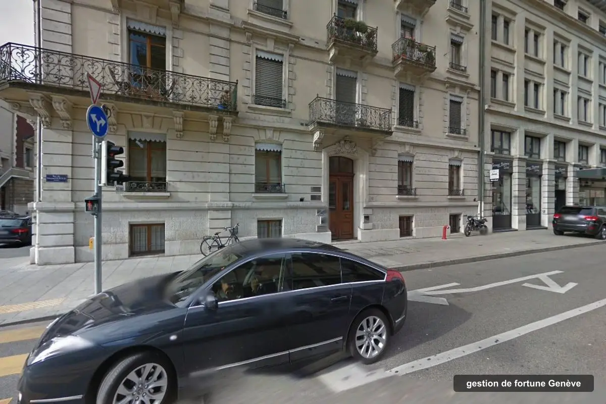 Immeuble des bureaux de Capital Strategy, Rue du Général-DUFOUR 12 à Genève