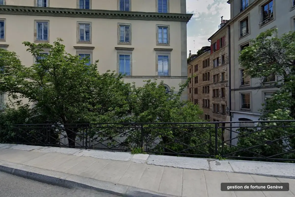 Immeuble des bureaux de Capitelia Invest, rue de Saint-Léger 19 à Genève