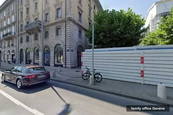 Immeuble des bureaux de Capland, place des Florentins 1 à Genève