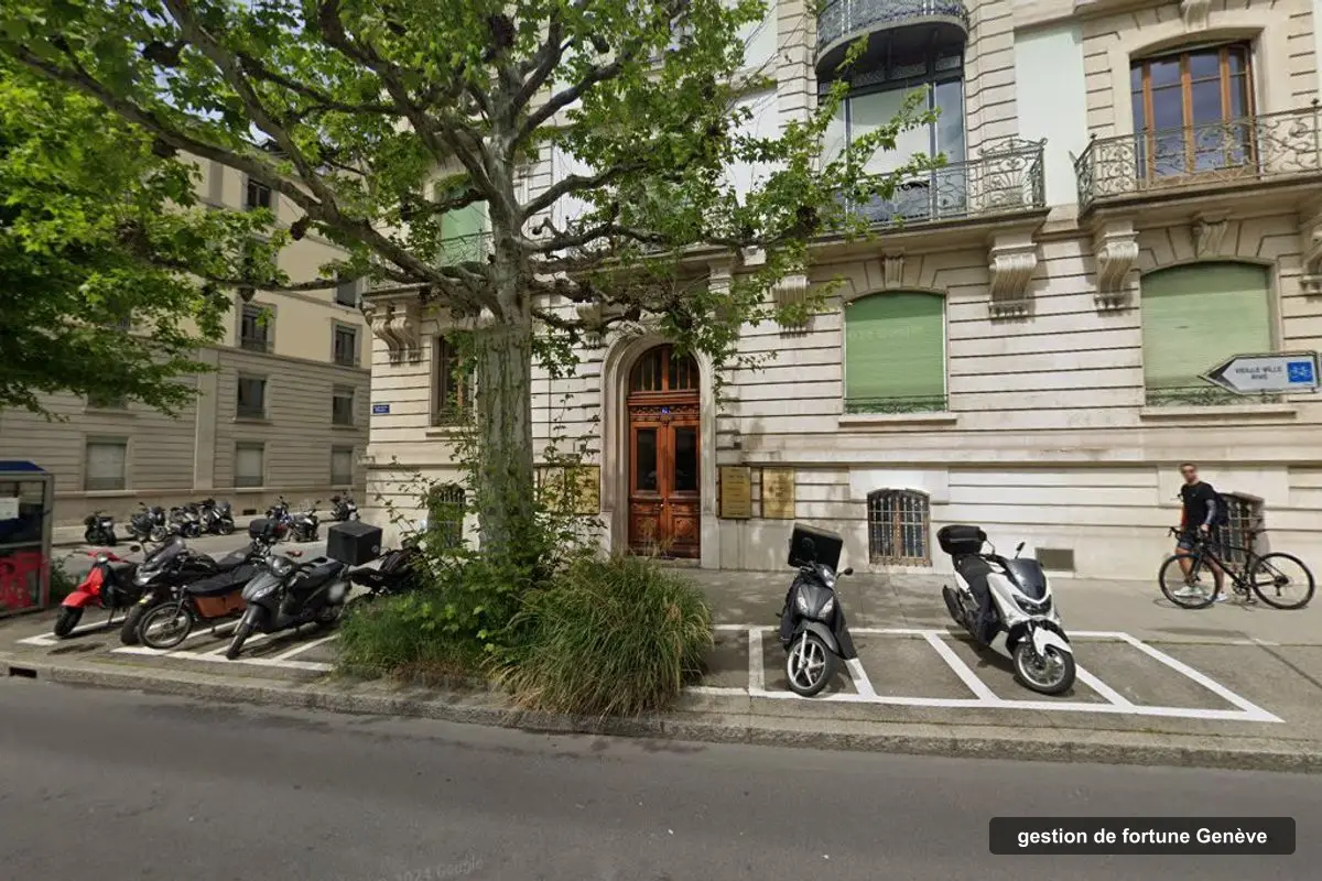 Immeuble des bureaux de Cdma, boulevard des Philosophes 17 à Genève