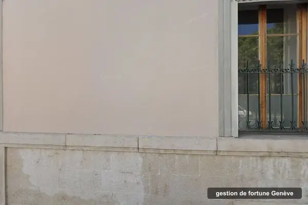 Immeuble des bureaux de Cigp Compagnie d'Investissements et de Gestion Privee, Rue de Saint-Léger 6 à Genève