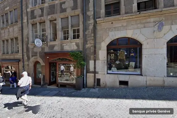Immeuble des bureaux de Cité Gestion, rue de la Cité 15-17 à Genève