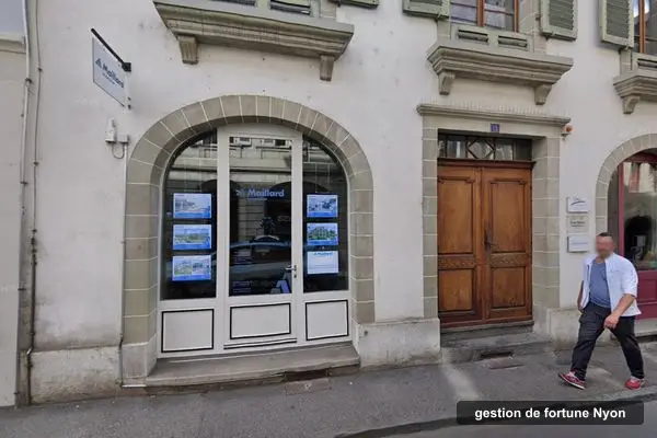 Immeuble des bureaux de Climber Capital, Grand-Rue 15 à Nyon