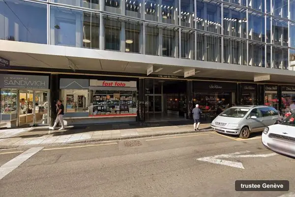 Immeuble des bureaux de Corpag Services (Switzerland), Rue du Rhône 118 à Genève