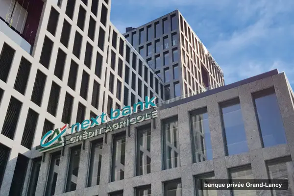 Crédit Agricole next bank (Suisse), banque (desk gestion de fortune) à Grand-Lancy