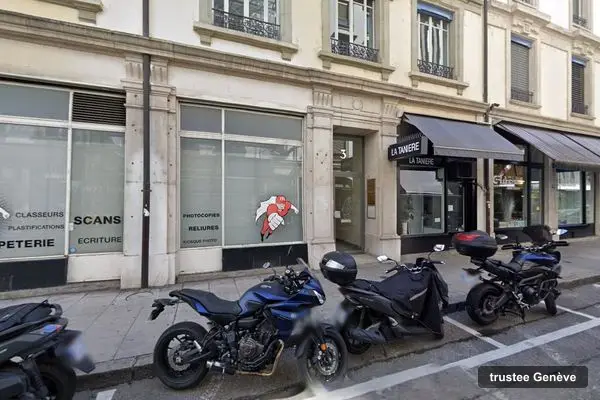 Immeuble des bureaux de Dixcart Trustees (Switzerland), rue du Port 3 à Genève