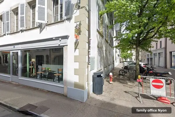 Immeuble des bureaux de Dmk Finance, Rue Nicole 3 à Nyon
