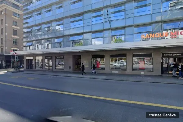 Immeuble des bureaux de Edelweiss Trust, Rue du Mont-Blanc 7 à Genève