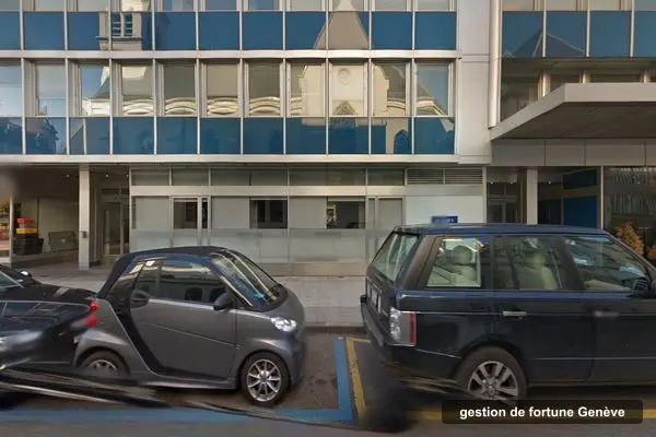 Immeuble des bureaux de Equus Portfolio Management, boulevard Helvétique 36 à Genève