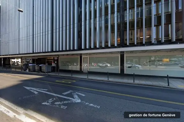 Immeuble des bureaux de Eric Sturdza Asset Management, Rue du Rhône 65 à Genève