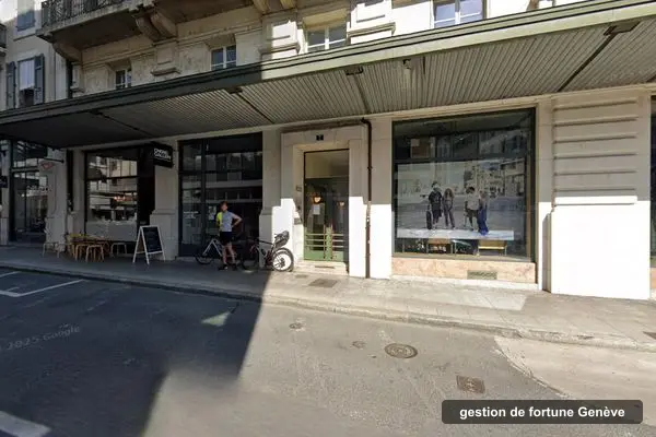 Immeuble des bureaux de Fidinvest Global, Rue Claudine-LEVET 7 à Genève