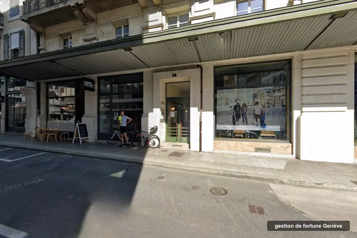Immeuble des bureaux de Fidinvest Global, Rue Claudine-LEVET 7 à Genève