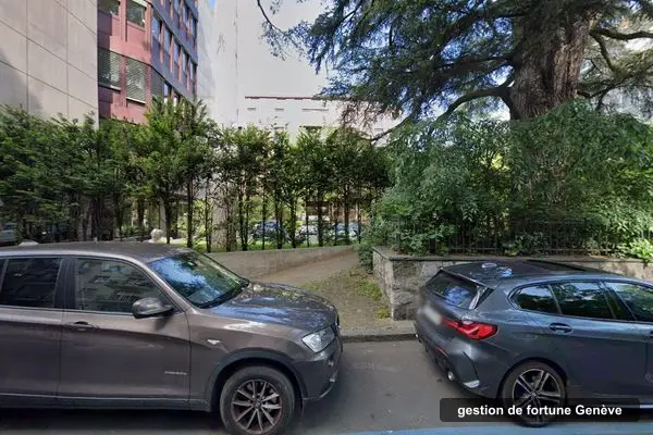 Immeuble des bureaux de Fortune Financial Strategies, Rue de Contamines 16 à Genève