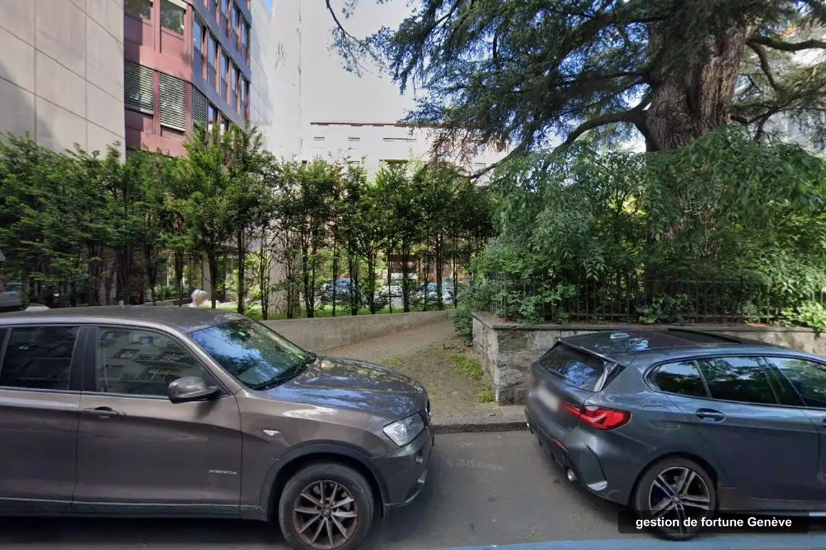 Immeuble des bureaux de Fortune Financial Strategies, Rue de Contamines 16 à Genève