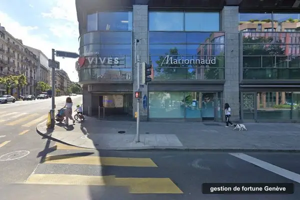 Immeuble des bureaux de Galena Asset Management, rue de Jargonnant 1 à Genève