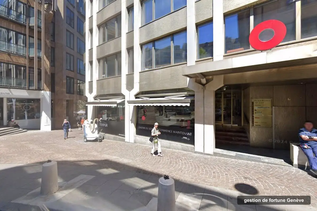 Building of Global Gate Asset Management's offices, rue de la Rôtisserie 1, Genève