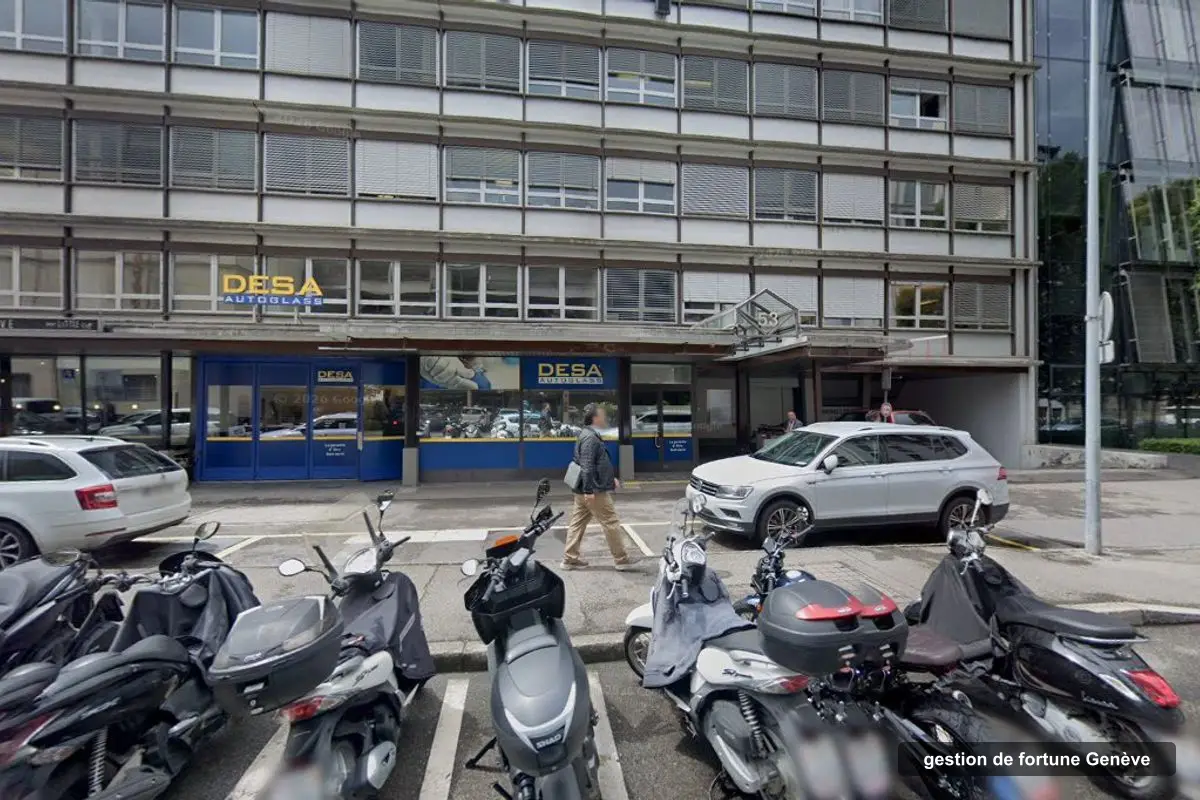 Building of Global Keys's offices, Avenue Blanc 53, Genève