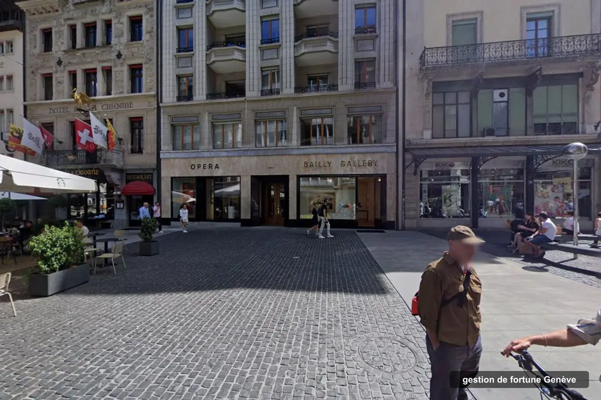 Building of Hottinger Capital's offices, place de Longemalle 19, Genève