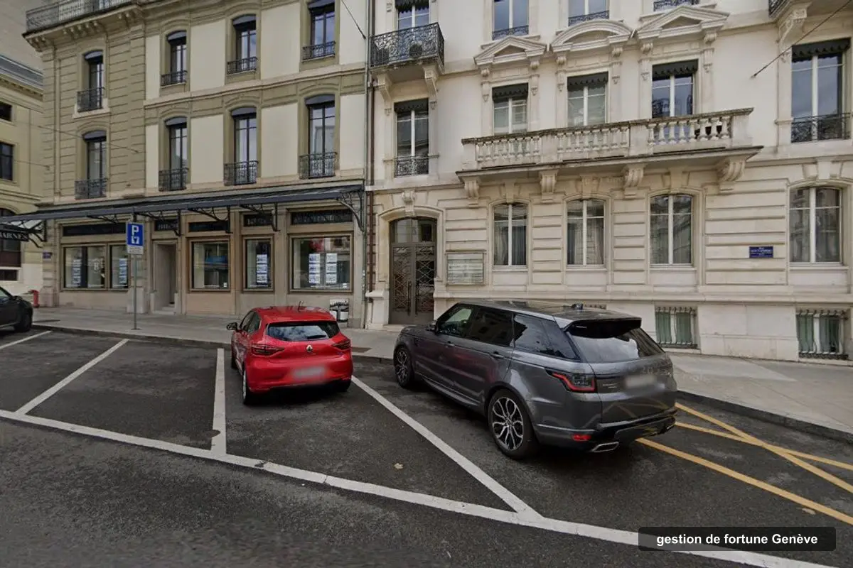 Building of Hyposwiss Advisors's offices, Boulevard du Théâtre 10, Genève