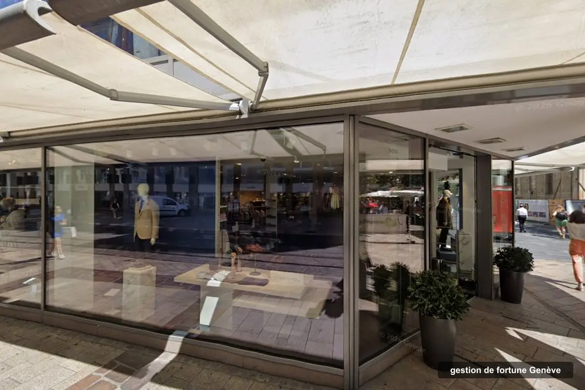 Building of IAM Independent Asset Management's offices, Rue de la Confédération 15, Genève